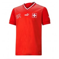 Koszulka piłkarska Szwajcaria Strój Domowy MŚ 2022 tanio Krótki Rękaw